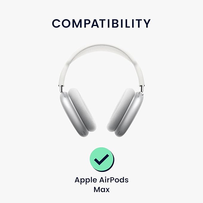 Smart Case Compatible for Airpods Max, Sleep Mode Compatible, Anti-Scratch and Anti-Dust, Portable Carry Travel Case Compatible for Apple Airpod Max, Headphone case - Ozthentic