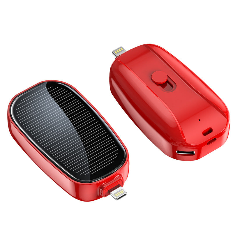 Mini Emergency Phone Solar Charging Portable Wireless Power Supply