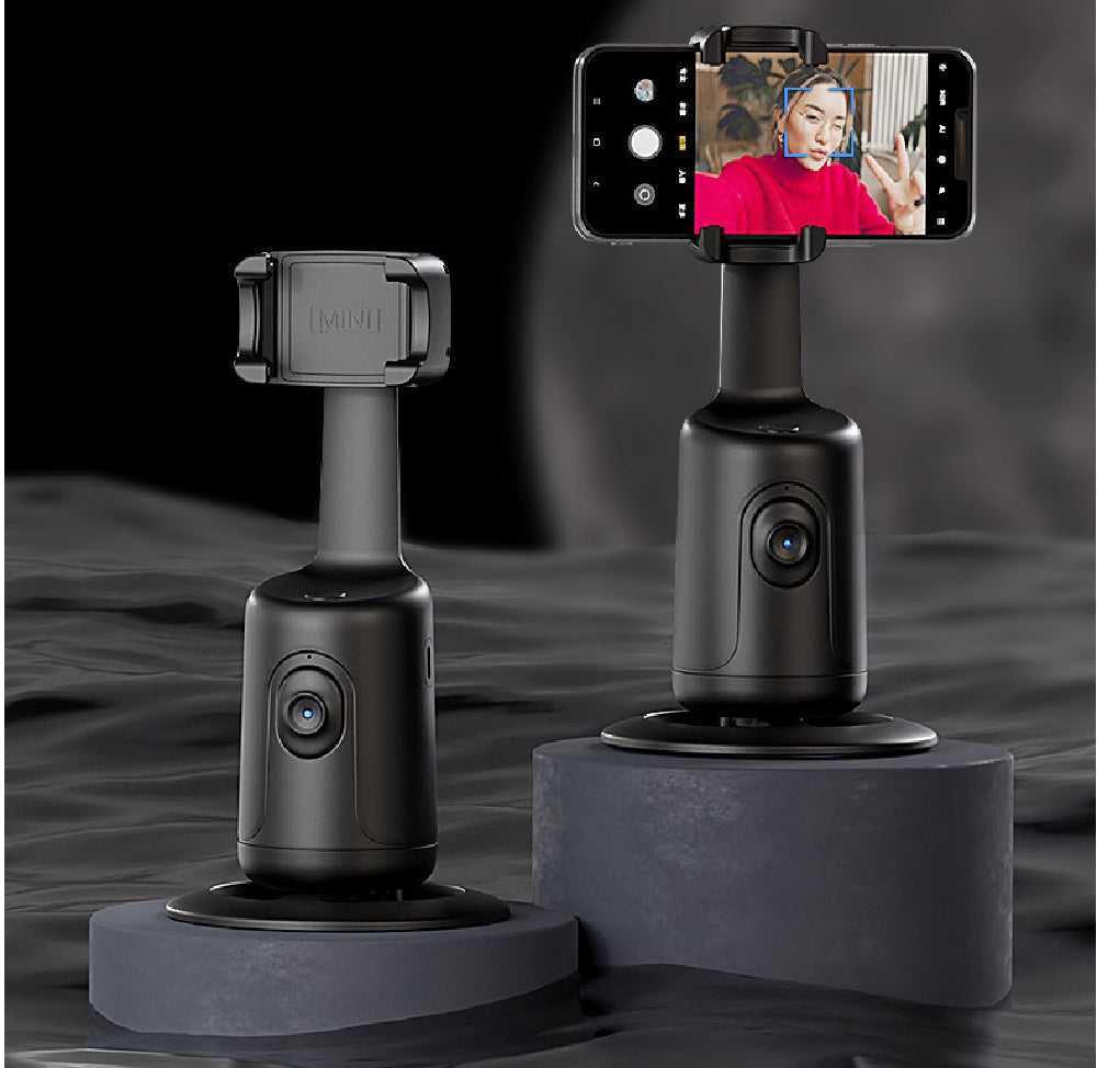 360 Auto Face Tracking Gimbal AI Smart Gimbal Face Tracking Auto Phone Holder For Smartphone Video Vlog Live Stabilizer Tripod - Ozthentic