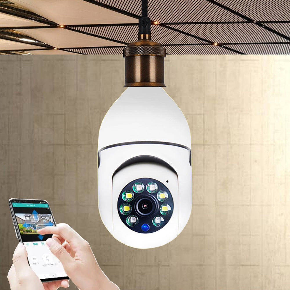 WiFi Home Security CAMERA 1080P Bulb 4X Zoom Camera E27 Home 5GWiFi Alarm Monitor - Ozthentic