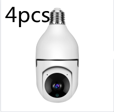 WiFi Home Security CAMERA 1080P Bulb 4X Zoom Camera E27 Home 5GWiFi Alarm Monitor - Ozthentic