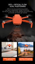 HD Camera WiFi FPV Foldable RC Quadcopter SG108 Pro 4K GPS Drone