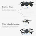 foldable quadcopter drone