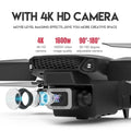 New E88Pro RC Drone 4K Professinal With 1080P Wide Angle Dual HD Camera Foldable RC Helicopter WIFI FPV - Ozthentic