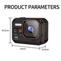 4k action camera 60fps - waterproof sports camera