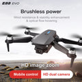 E88 EVO E88 PRO Brushless Motor RC Drone 8K Dual Camera Optical Flow Foldable Helicopter Aircraft Quadcopter Drone - Ozthentic