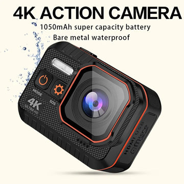 4k action camera 60fps - waterproof sports camera