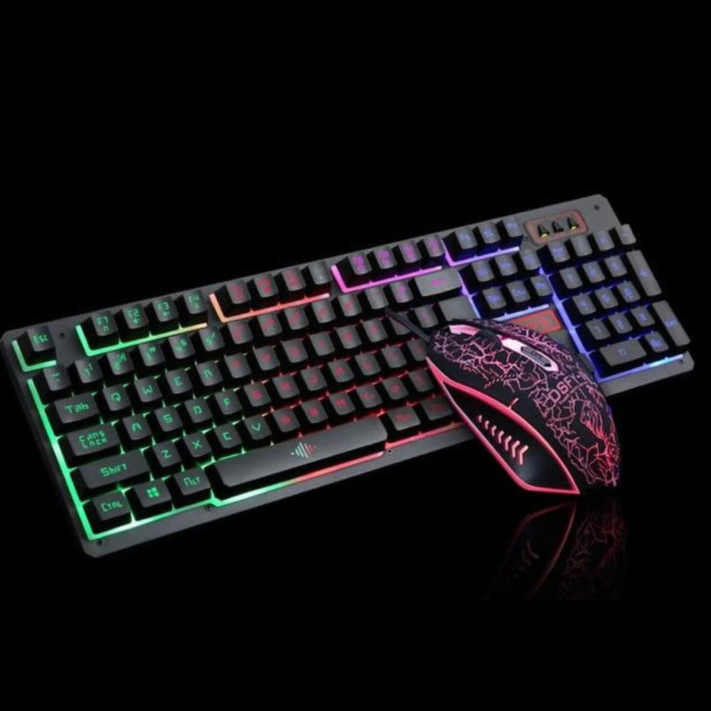 Ninja Dragons Z4 104 Keys LED Flame Gaming Keyboard with 2000 DPI - Ozthentic