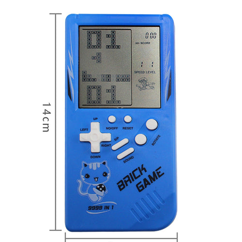 Retro Childhood Tetris Handheld Game Player Yellow - Ozthentic