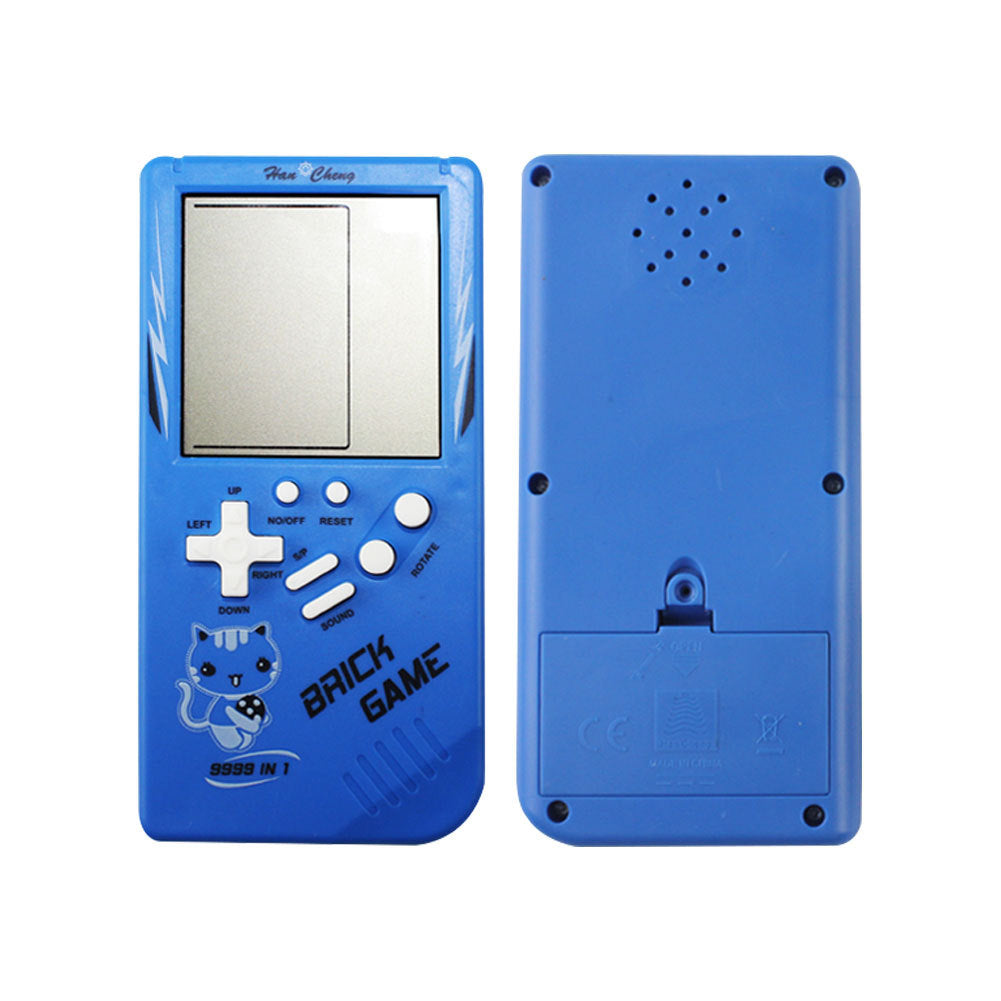 Retro Childhood Tetris Handheld Game Player Blue - Ozthentic