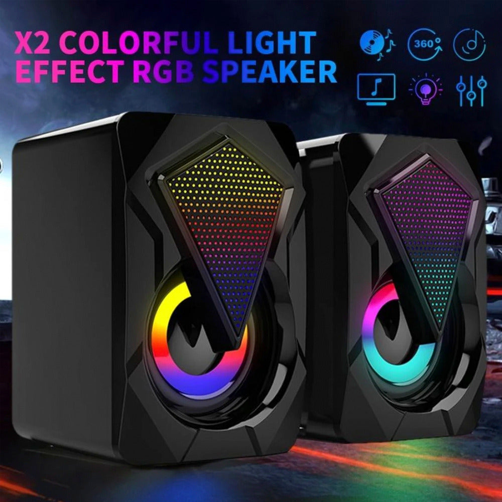 Dragon RGB Computer Gaming Speakers - Ozthentic