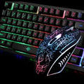 Ninja Dragons Z4 104 Keys LED Flame Gaming Keyboard with 2000 DPI - Ozthentic