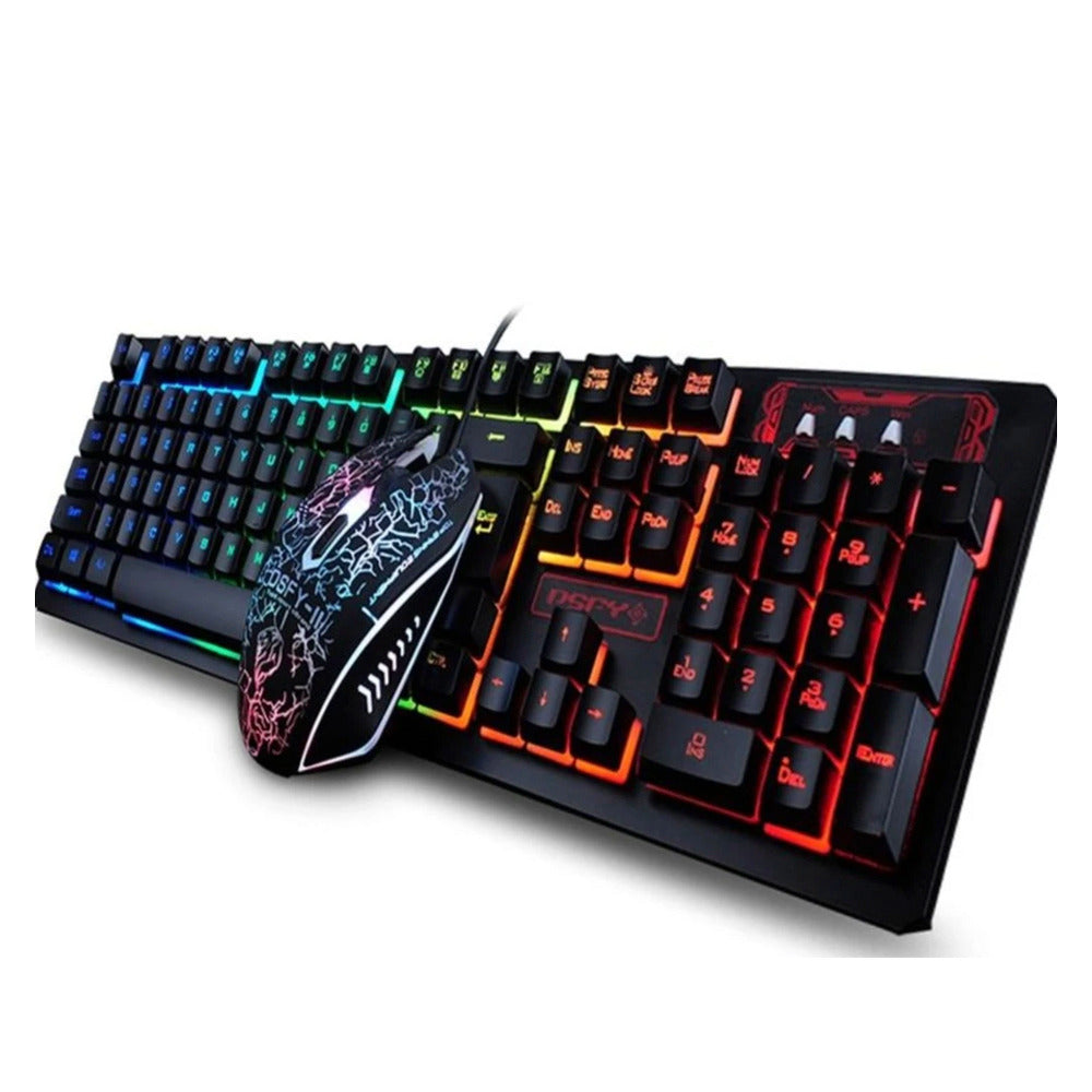 Ninja Dragons Z4 104 Keys LED Flame Gaming Keyboard with 2000 DPI - Ozthentic