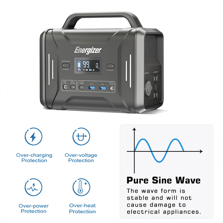 Energizer PPS320 320Wh Portable Power Station - Ozthentic