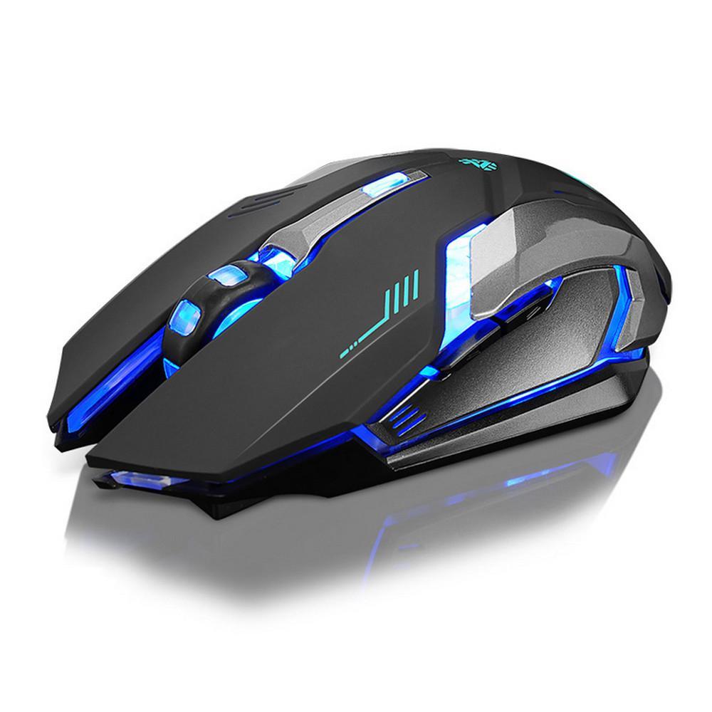 Ninja Dragon Stealth 7 Wireless Silent LED Gaming Mouse - Ozthentic