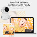 HD 1080P Camera 360° Panoramic PTZ Wireless Wifi Camera - Ozthentic