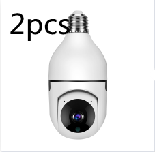 WiFi Home Security CAMERA 1080P Bulb 4X Zoom Camera E27 Home 5GWiFi Alarm Monitor - Ozthentic