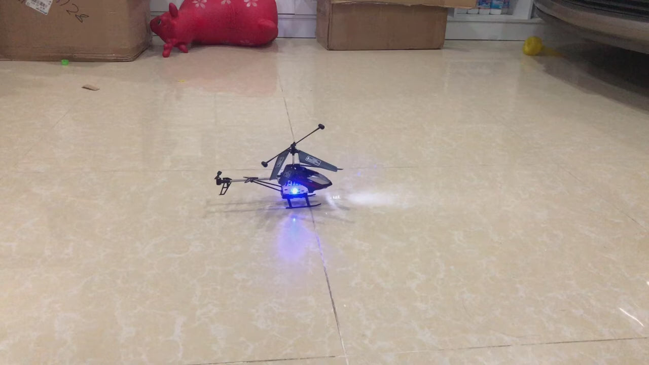 Helicopter with Camera and Lights