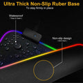 Ninja Dragons RGB Gaming 1 Touch Light Up Mouse Pad - Large Size - Ozthentic