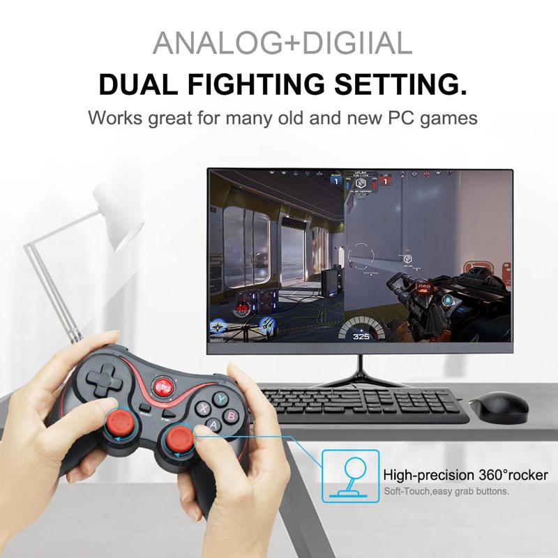 bluetooth gaming controller - wireless mobile gamepad